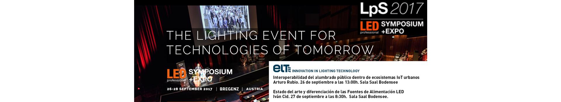 THE LIGHTING EVENT FOR TECHNOLOGIES OF TOMORROW